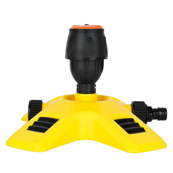 5 Packs 360 Rotating Garden Sprinkler Automatic Water Irrigation System Large Area Coverage 3000 SQ FT Adjustable Nozzles ABS Plastic Base Easy Hose Connection for Lawn Yard Grass