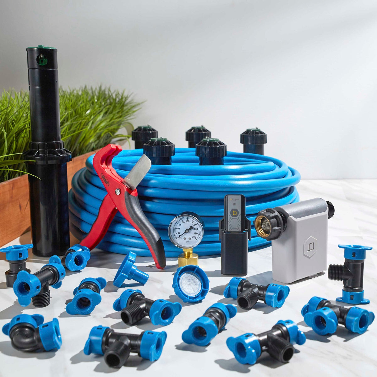 Medium Area All-In-One Sprinkler Kit with B-hyve® Smart Timer