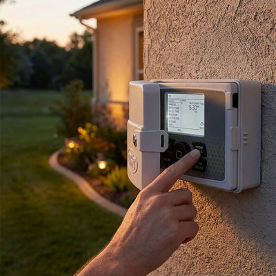 Customer photo of 6-Station WiFi Sprinkler Controller, Indoor/Outdoor 110V